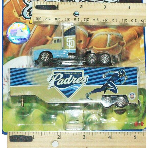 12 Pc Lot - San Diego Padres MLB Delivery Series 1:87 Diecast Toy Truck 2006 - Picture 4 of 6